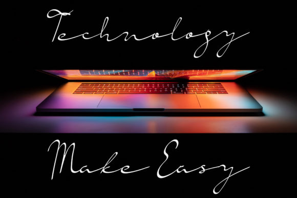 Earliest Signature Font - Preview 2