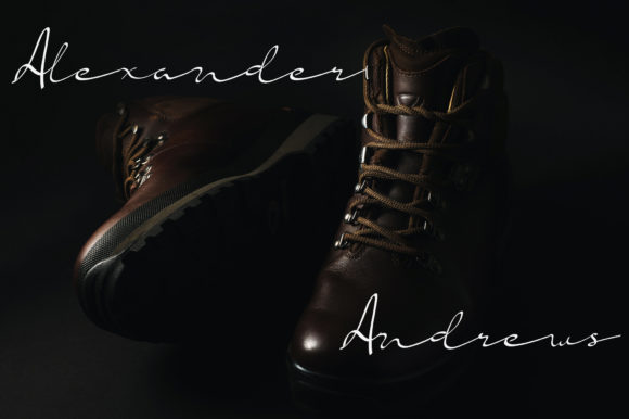 Earliest Signature Font - Preview 3