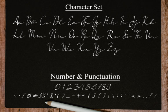 Earliest Signature Font - Preview 5