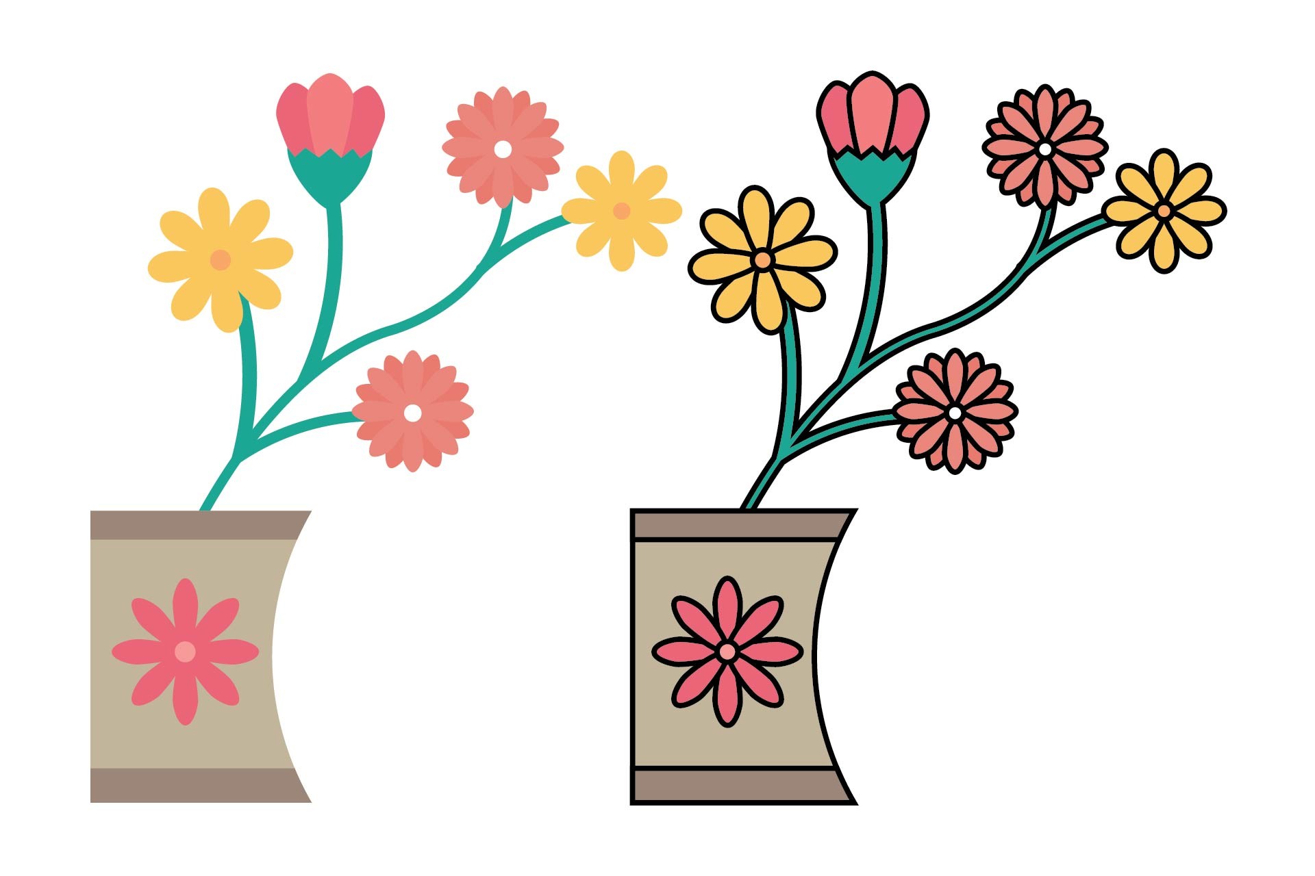 Flower Icon Bundle 182 Graphic by waterglow.id · Creative Fabrica