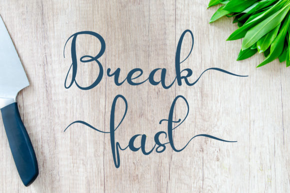 Good Foods Font - Preview 1
