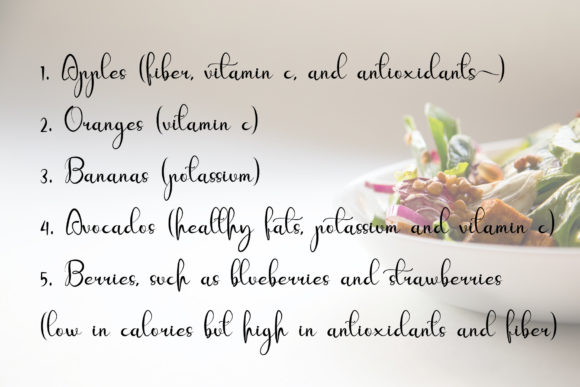 Good Foods Font - Preview 4