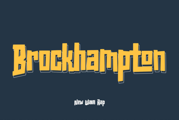 Grimblocks Font - Preview 2