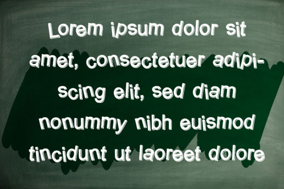 Kids 3D Outline Mess Black Font PNG with transparent background - Preview 1