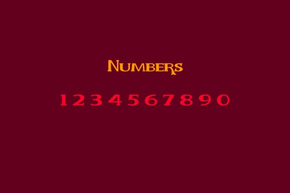 Lord Retro Font PNG with transparent background - Preview 5