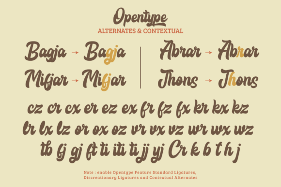 Menlawai Font PNG with transparent background - Preview 6