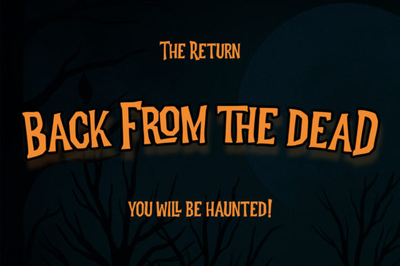 Monstafaller Font PNG with transparent background - Preview 2