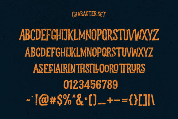 Monstafaller Font PNG with transparent background - Preview 5