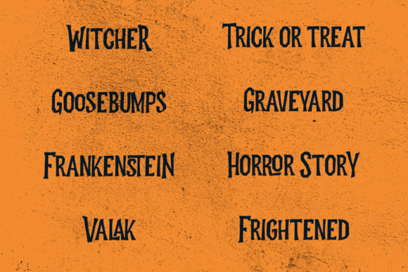 Monstafaller Font PNG with transparent background - Preview 6