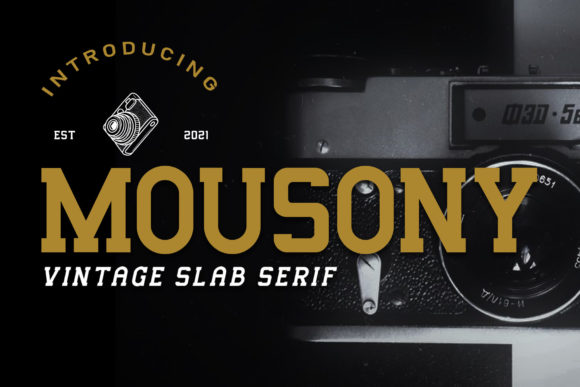 Mousony Fonts