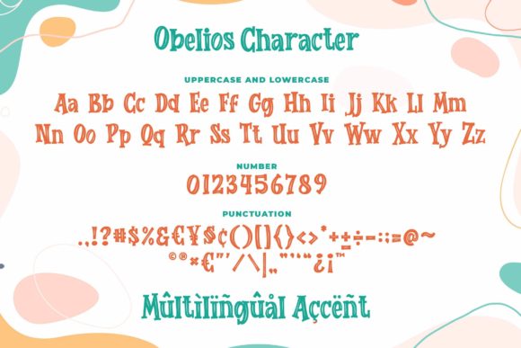 Obelios Font PNG with transparent background - Preview 1