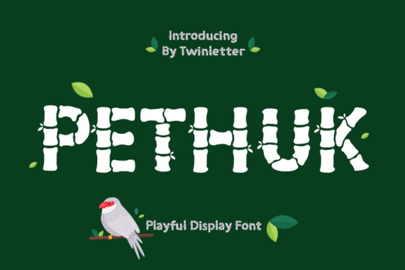 Pethuk Font PNG with transparent background - Preview 1