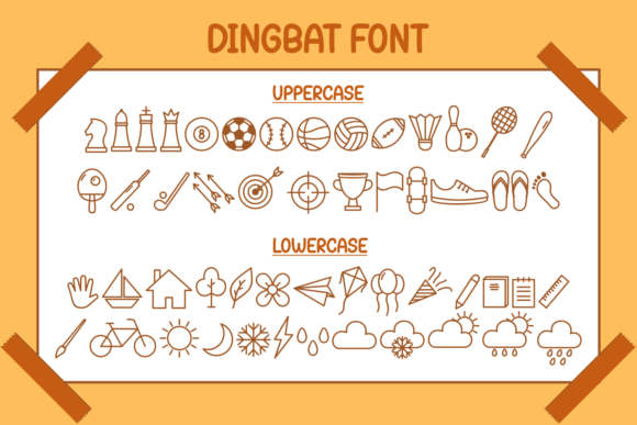 Play More Font PNG with transparent background - Preview 2