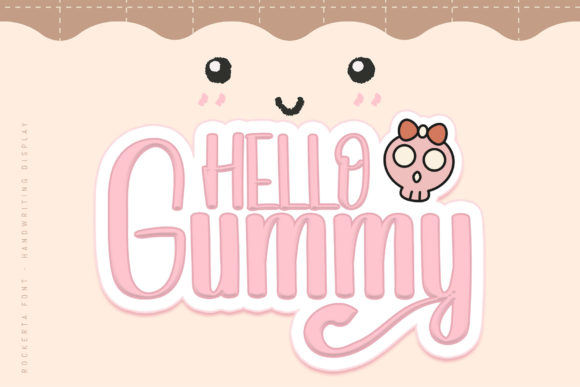 Rockerta Font PNG with transparent background - Preview 4