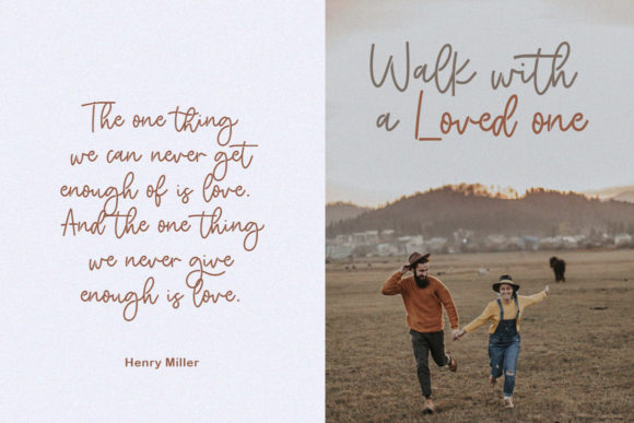 Amber Autumn Font - Preview 2