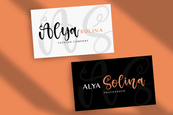 Amselia Parselia Font - Preview 3