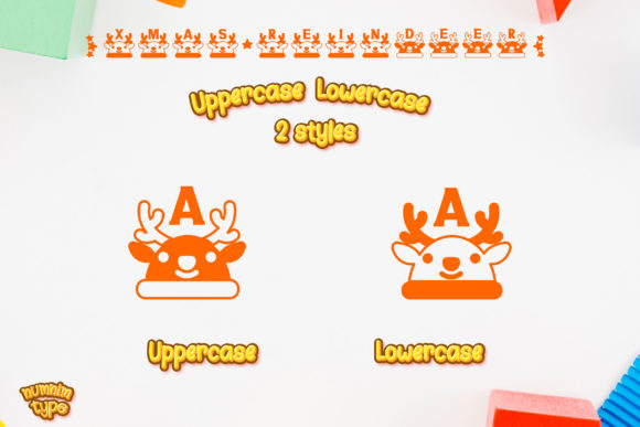 Christmas Reindeer Font - Preview 4