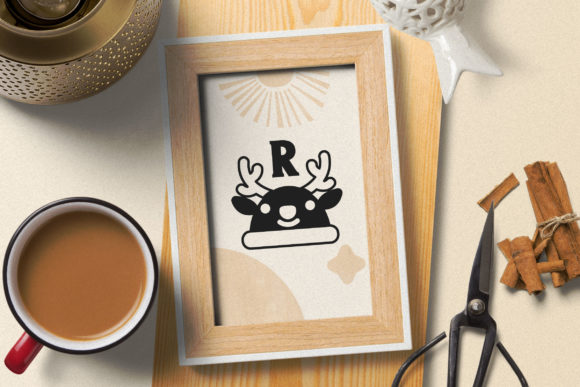 Christmas Reindeer Font - Preview 6