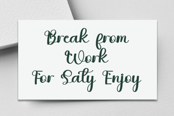 Coffee Todays Font PNG with transparent background - Preview 4