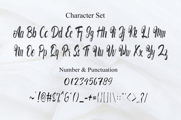 Flower Font - Preview 4