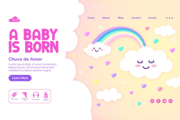 Foam Cloud Font - Preview 2