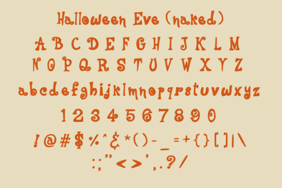 Halloween Eve Duo Font - Preview 6