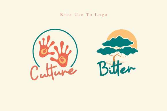 Kitaline Font PNG with transparent background - Preview 2