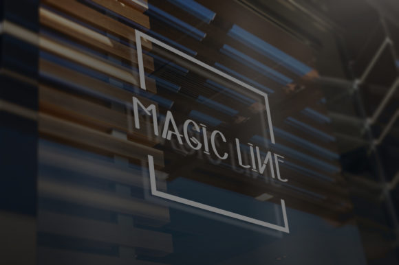 Magic Line Font PNG with transparent background - Preview 5