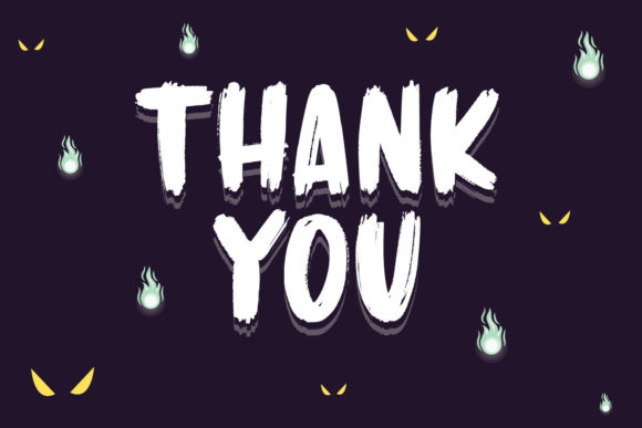 Shadow Mystery Font PNG with transparent background - Preview 4