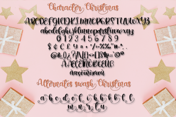 Christmas Font - Preview 1