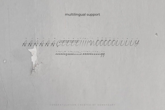 Congratulation Font - Preview 4