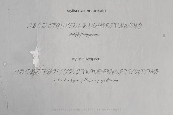 Congratulation Font - Preview 5