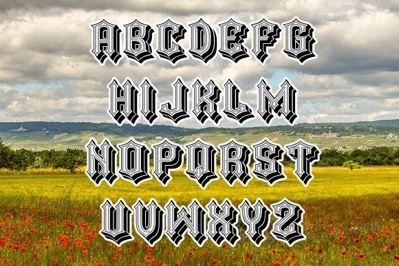 Germania Font - Preview 1