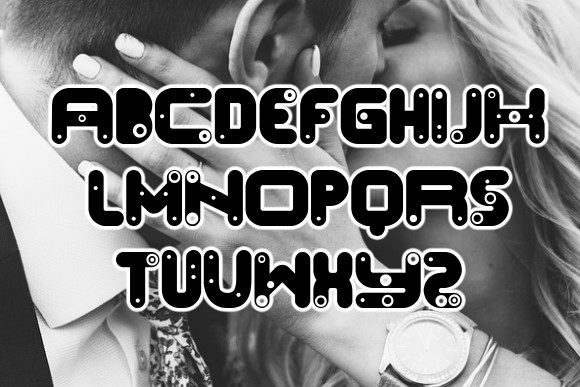 Inclination Font PNG with transparent background - Preview 1