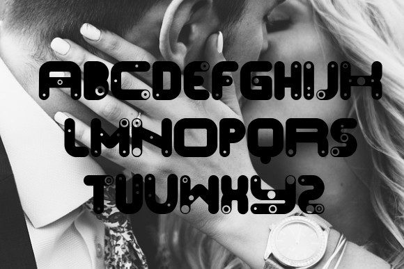 Inclination Font PNG with transparent background - Preview 3