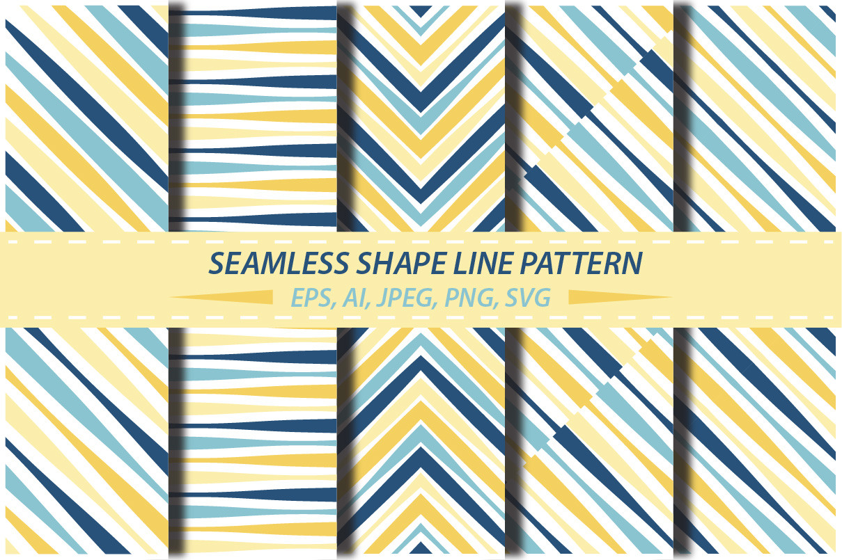 Minimalist Shape Lines Pattern Graphic by MUGEN ART · Creative Fabrica