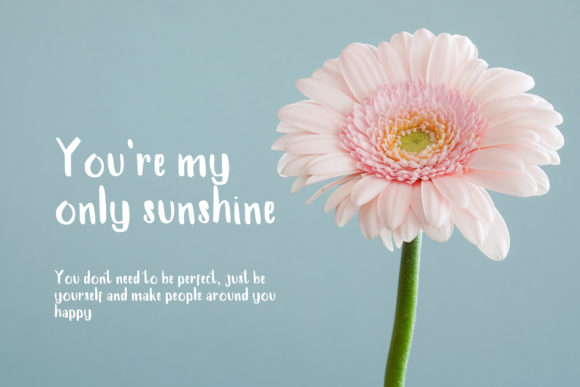 My Sunny Upside Font font preview - 2