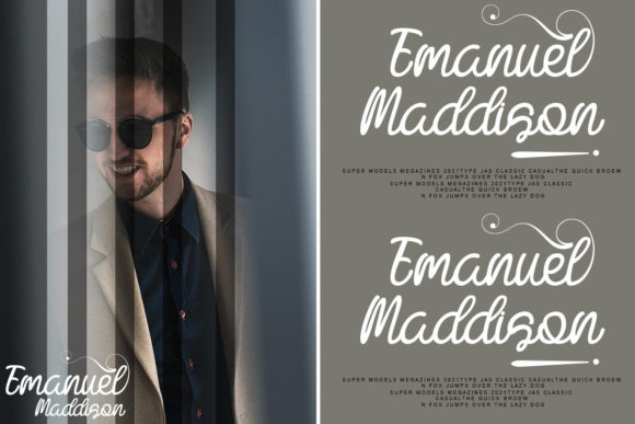 Pamela Ambre Font PNG with transparent background - Preview 2
