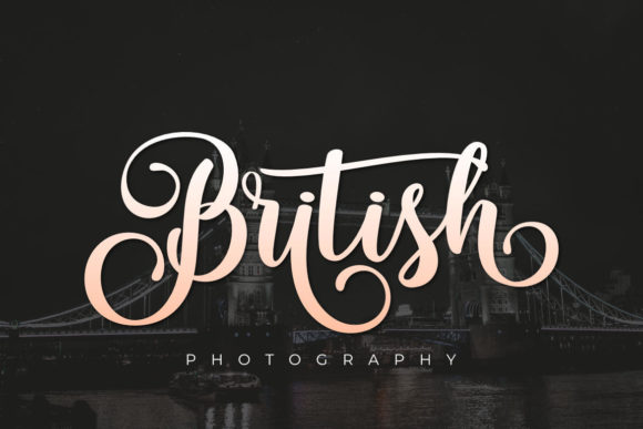 Portland Script Font PNG with transparent background - Preview 2