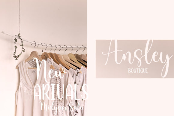 Ronsley Family Duo Font PNG with transparent background - Preview 5