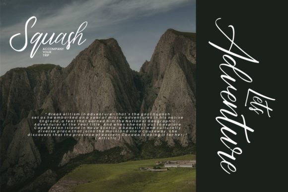 Aghessta Script Font - Preview 1