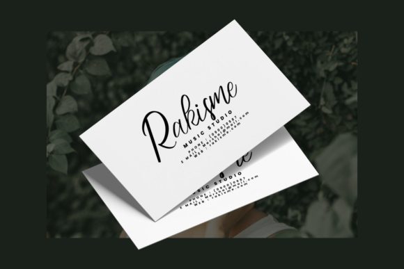 Aghessta Script Font - Preview 4