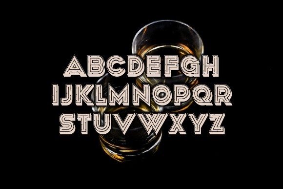 Alcohol Font - Preview 1