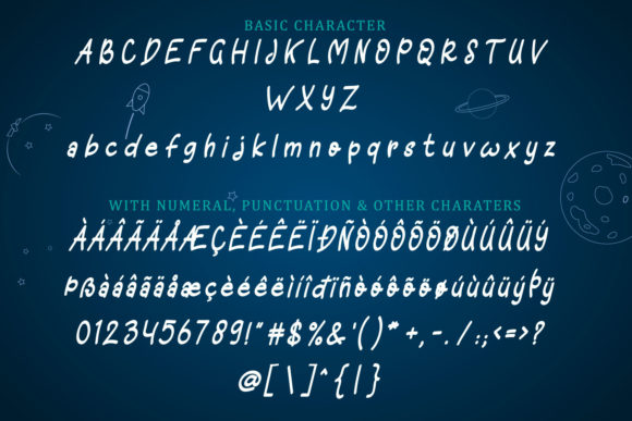 Astroy Font - Preview 1