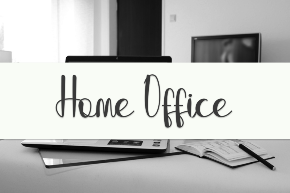 Beautifull Homework Font font preview - 3