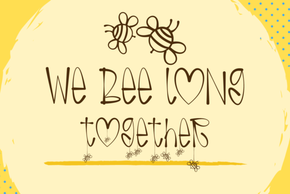 Bee Darling Font - Preview 1