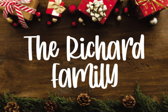 Christmas Cookies Font - Preview 2