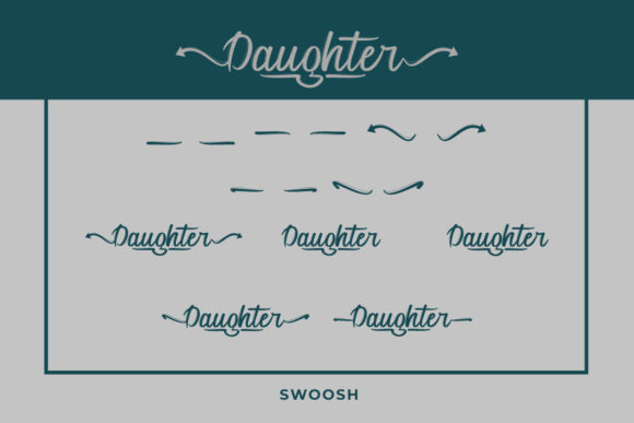 Daughter Font - Preview 6