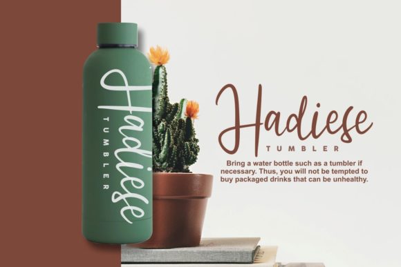Gatshlie Script Font - Preview 3