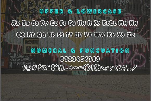 Grand Blue Font PNG with transparent background - Preview 4